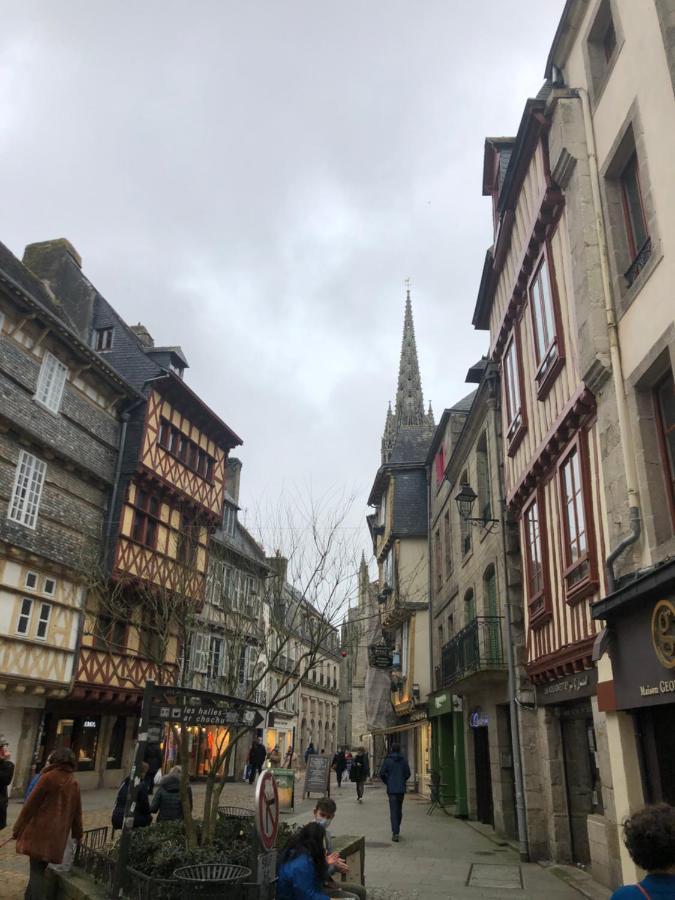 Spacieux T3 En Hyper Centre Quimper Dış mekan fotoğraf