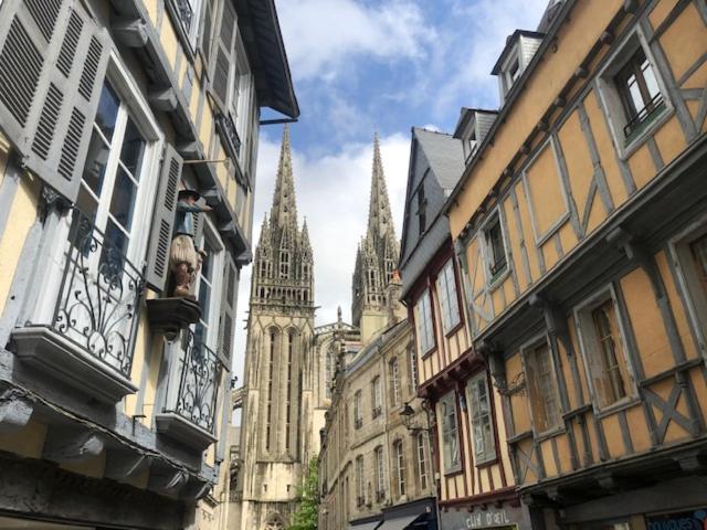 Spacieux T3 En Hyper Centre Quimper Dış mekan fotoğraf